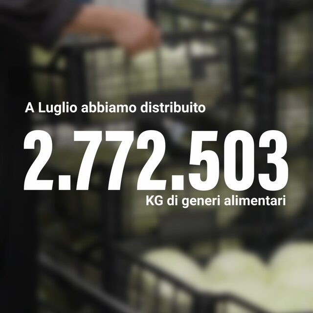 2.772.503,03 kg. È molto più di un numero. Sono alimenti recuperati, valorizzati e donati. Sono migliaia di gesti di solidarietà che, anc…