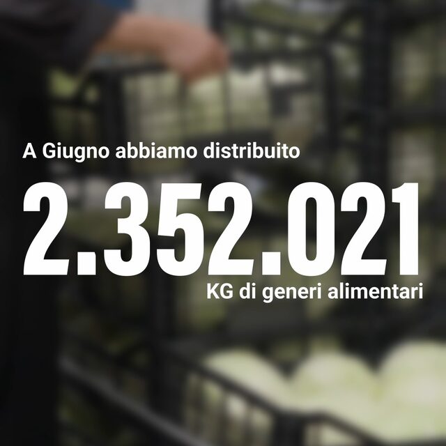 L’estate porta con sé ritmi diversi. Il nostro impegno, invece, continua. Nel mese di giugno il Banco delle Opere di Carità ha distribuit…